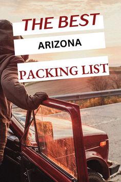 The Best Arizona Packing List - The Wandering Girl What To Wear In Arizona, Arizona Travel Outfits, Packing List Ideas, Arizona Travel Guide, Arizona Vacation, Arizona Road Trip, Arizona Travel