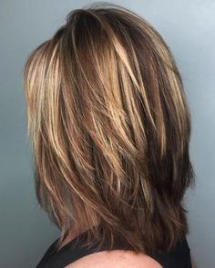 Dimensional Highlights, Modern Shag Haircut, Thick Hair Cuts, Medium Layered Haircuts, Medium Layered Hair, Medium Layered, Dimensional Color, Multi Dimensional, Shag Haircut