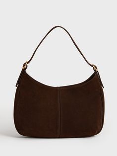 Large ebony bag in suede | Rouje • Rouje Paris Ebony Color, Jeanne Damas, Big Bag, Pretty Bags, Big Bags, Day Bag, Mode Inspiration, The Body, Cow Leather