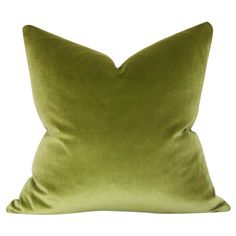 Olive Green Velvet Custom Designer Pillow | Arianna Belle Bright Olive Green, Bed Pillow Arrangement, Olive Green Velvet, Green Velvet Pillow, Pillow Covers Pattern, Sofa Pillows Arrangement, Pillow Arrangement, Custom Pillow Covers, Pillow Cover Design