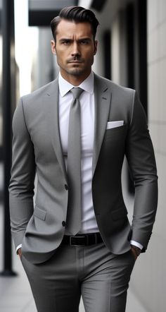 Mens Formal Outfits With Tie, Office Suits Men, Graduation Suit Men, Male In Suit, Mens Lifestyle Fashion, Terno Slim Fit, Blazer Outfits Men, Black Suit Men