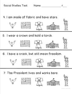 worksheet for grade 1 students to learn how to draw the statue of liberty