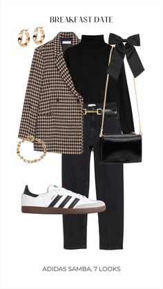 Sweater Joggers curated on LTK London Outfits, Look Adidas, Classic Style Outfits, Capsule Outfits, Casual Chic Outfit