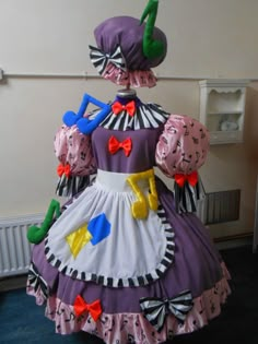 a costume made to look like a clown