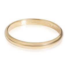 Cartier 1895 Wedding Band In 18k Yellow Gold Wedding Band / Yellow Gold Cartier Cartier 1895, Wedding Band Yellow Gold, Yellow Gold Color, Yellow Gold Wedding Band, Gold Wedding Band, Gold Wedding, Cartier, Wedding Band, Gold Color