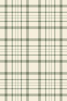 a green and white plaid pattern