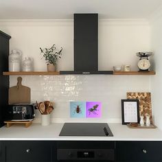 the kitchen is clean and ready to be used as a place for cooking or baking