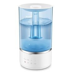 the water dispenser is on display in front of a white background,