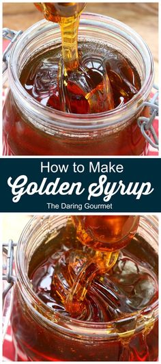 how to make golden syrup the daring gourmet