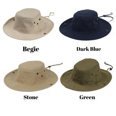 Stylish Safari Hat: Gear up for your outdoor escapades with our fashionable safari hat. Crafted with care from premium materials, this hat offers excellent sun protection while adding a touch of style to your ensemble. Its adjustable strap ensures a secure and comfortable fit for all head sizes. Whether you're exploring the wilderness or strolling through the city, our safari hat is the perfect companion. Don't compromise on fashion or functionality--get yours today and embrace the adventurous s Wide Brim Summer Hat For Camping, Summer Camping Sun Hat With Flat Brim, Summer Camping Hat With Short Brim, Summer Fishing Bucket Hat In Khaki, Adjustable Wide Brim Bucket Hat For Fishing, Solid Color Camping Hat With Short Brim, Khaki Cap Sun Hat For Summer, Curved Brim Bucket Hat For Fishing, Solid Color Wide Brim Hats For Camping