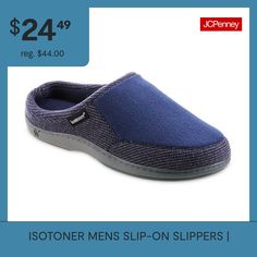 Isotoner's Microterry and Waffle Travis Hoodback slippers are your new best friend! Advanced memory foam shapes to your feet while the soft microterry lining keeps you warm and cozy. Also, the versatile indoor/outdoor sole is ready for a quick visit to the mailbox or coffee run. Care instructions: Machine wash in cool water, dry flat away from heat.Features: Memory FoamShoe Heel Height: FlatBase Material: 100% PolyesterUpper/Outer Base Material: 100% PolyesterShoe Lining Material: PolyesterSole… Foam Shapes, Coffee Run, The Mailbox, New Best Friend, Mailbox, Warm And Cozy, Best Friend, Memory Foam, Care Instructions