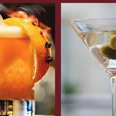 classic drinks to order at a bar Awesome Cocktails, Whiskey Drinks Recipes, Drinks Nonalcoholic, Marina Restaurant