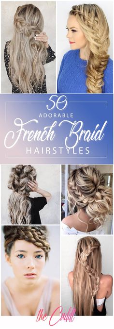 50 Inspiring Ideas for French Braids that Stand Out - The Cuddl Easy French Braid, French Braid Styles, Two French Braids, Double French Braids, French Braid Ponytail, Two Braid Hairstyles, Side French Braids, French Braids, French Braid Hairstyles