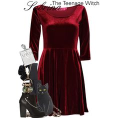 Sabrina Costume, Witch Outfit, Tv Show Outfits, Witch Fashion, Witchy Fashion, Character Inspired Outfits, Style Inspiration Fall, Fashion Tv