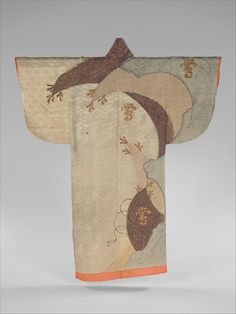 Resist Dyeing, Embroidery Kimono, Kimono Design, Fishing Net, Japanese Embroidery, Japanese Textiles, Art Japonais, Edo Period, Japanese Outfits