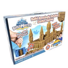 the buildmaster castle kit is in its box