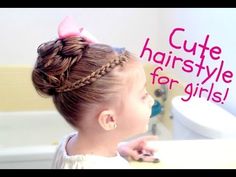 Braid Bun, Hair Bun Tutorial, Bun Hair, Braided Bun, Hair St, Girls Hair, Craft Videos, Perfect Hair, A Month