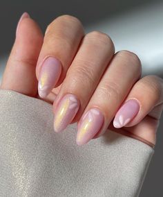 Spring Nails Pink, Makeup Nails Designs, Tie Dye Nails, Lavender Nails, Subtle Nails, Blush Nails