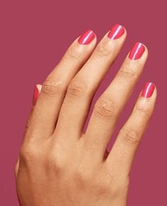 Sip on this shiny long-lasting nail polish in a hot pink crème finish day n’ night. An all-consuming color to quench your thirst for long-lasting nail polish. You’ll be sippin’ pretty on this shiny hot pink crème nail polish day n’ night because this bold color be bottomless. It locks like gel and unlocks like lacquer for stunstoppable durability and up to 11 days of gel-like wear. We’ll pink to that. Margarita Nails, Long Wear Nail Polish, Kiara Sky Gel Polish, Red Carpet Manicure, Soft Gel Nails, Long Lasting Nail Polish, Strawberry Margarita, Glitter Gel Polish, Opi Infinite Shine