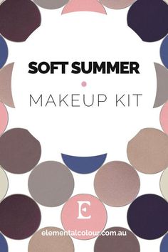 Makeup Soft Summer, Pale Olive Skin Tone, Soft Summer Makeup, Make Up Kits, Sparkle Eyeshadow, Professional Makeup Kit