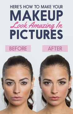 Here’s How To Do Your Makeup So It Looks Incredible In Pictures No Make Up Make Up Look, Makeup Tricks, Makeup Hacks, Makati, Make Me Up, Beauty Ideas, All Things Beauty, Beauty Essentials