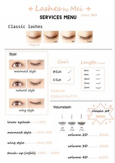 Lash Extensions Name Ideas, Lash Menu Ideas, Lash Guide, Lashes Room, Eyelash Extensions Prices, Lash Post, Lash Names, Mapping Techniques, Flapper Hair