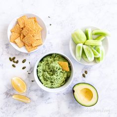 Pumpkin Seed Pesto (Oil-Free, Dairy-Free) - JennifersKitchen Pesto Oil, Oil Free Pesto, Rice And Potatoes, Pumpkin Seed Pesto, Basil Hummus, Healthy Dip Recipes, Gluten Free Pesto, Raw Pumpkin Seeds, Pasta Rice