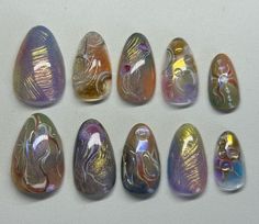 Luna Moth Nails, Punk Nails, Really Cute Nails, Prom Nails, Beauty Stuff, Fire Nails, Dream Nails, Funky Nails