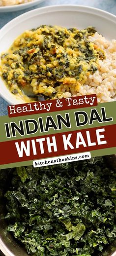 Learn how to make healthy Instant pot dal recipe that's easy and authentic. This dal is ideal with rice for an easy meal with kale. Get the vegetarian instant pot recipe along with videos at kitchenathoskins.com.