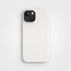 an iphone case with a camera attached to it's back cover on a white surface