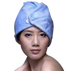 Hair Drying Towel Head WrapIntroducing a hair drying towel designed specifically for individuals with short hair, ideally suited for those with time constraints who may need to forgo the use of a hair dryer. This headwrap provides a solution to quick hair drying while simultaneously allowing you to focus on other tasks such as makeup application or changing clothes. Having your hair securely wrapped and out of the way can enhance concentration, reducing any potential distractions.Key Features Include:Efficient Drying ProcessConsider this hair drying towel as a fast and convenient alternative to an electric hair dryer. The design promotes efficient water absorption resulting in quick hair drying. Notably, the lightness of the towel ensures that it is not burdensome on the head, thereby redu Hair Wrap Towel, Turbie Twist, Hair Blower, Hair Hat, Hair Drying, Hair Turban, Practical Fashion, Magic Hair, Shower Caps