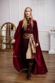 "Hello Dear Customer! I would be glad to make for you this costume of this great character \"Lord of Rivendell\". I will customize this unique and comfortable tunic for your event. This is ideal for: * LARP character * Middle Earth Festival * Cosplay * Fantasy, Tolkien, LARP, and other events I will make it according to your individual measurements. This costume can be made for any size. I will send detailed instructions how to make measurements and a list in private messages. Please be attentiv Elvish Long Sleeve Costume For Cosplay Events, Long Sleeve Wedding Costumes For Cosplay Events, Elven Costume For Medieval Festivals, Elven Style Long Sleeve Costume For Medieval Festivals, Traditional Costumes For Costume Party And Cosplay Events, Lotr Fashion, Prince Core, Fantasy Prince Outfit, Elven Clothes