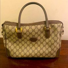 Wonderful Bag To Carry, Just The Right Size, No Longer Made Anymore, Only Carried A Few Times, Comes With Shoulder Strap, Please Make Offers Pre-owned Classic Gucci Bags, Pre-owned Business Bags, Bags Gucci, Small Tote, Gucci Bags, Tote Purse, Louis Vuitton Speedy Bag, Womens Tote Bags, Gucci Bag