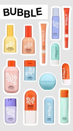 Skincare Oily Skin, Skin Care Must Haves, Skincare Bubble, Skincare Preppy, Skincare Stuff, Bubble Face, Preppy Skincare, Skincare For Oily Skin