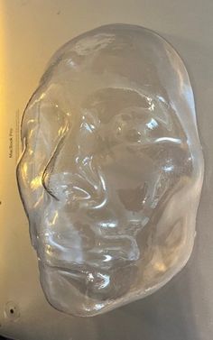 I've been selling that other clear face casting for a while now, and folks asked if I could do a face from a female lifecasting. Well, here it is! Slightly smaller than the male face casting at about 8.5 inches tall and 5.5 inches wide. Use it to display your cosplay masks, or drill some breathing holes and wear it as a mask itself. Again, made from 1/16" PETG, although we could discuss black or white ABS. Face Casting, Cosplay Masks, Plastic Mask, Your Cosplay, Face Mold, Clear Face, Female Face, Weird Fashion, Women's Costumes