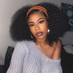 Different Afro Hairstyles, Aesthetic Afro Hairstyles, Headband Natural Hairstyles, Black Women Afro Hairstyles, How To Style Afro, Afro Ideas, Short Afro Hairstyle, Natural Hair With Headband, Black Hairstyles Natural Hair