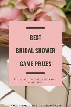 the best bridal shower game prizes