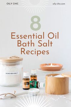 an image of essential oils for bath salt