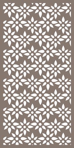 a white and brown pattern on a gray background