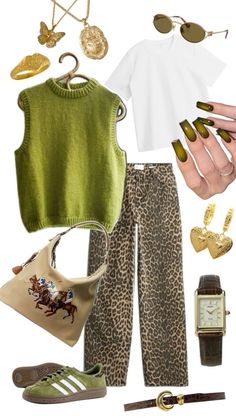 Mode Purple, Leopard Print Outfits, Leopard Outfits, Watch Jewelry, Outfit Primavera, Future Outfit, Neue Outfits, Mode Inspiration