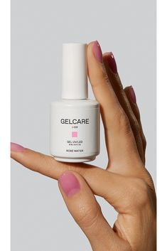 We're Gelcare, a nail care brand, and it's time to become your own nail artist. Our mission is to elevate the at-home experiences, focusing on providing beauty lovers with a refined approach to nail care.A gel polish like no other, developed by top-notch artists specifically for easy at-home use. An OG Gelcare color - one of the first Gelcare ever developed. This delicate, jelly, pink enhances the natural beauty of your nail while giving them a little punch. This color is super versatile when it Water Nails, Color For Nails, Uv Gel Nail Polish, Gel Polish Colors, Uv Gel Nails, Manicure Y Pedicure, Skin Nails, Dream Nails, Beauty Inspo