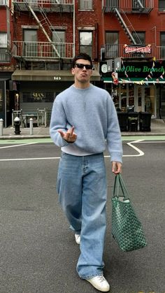 Baggy Jeans Outfit, Masc Outfits, New York Outfits, Streetwear Fall, Fits Inspo