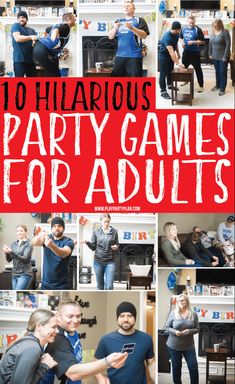 10 hilarious party games for adults