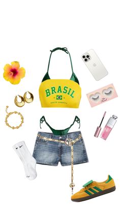 Brazil Summer Outfits, Brazil Outfit, Brazil, Summer Outfits, Polyvore, Clothes For Women