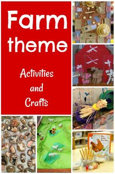 farm theme activities and crafts for kids