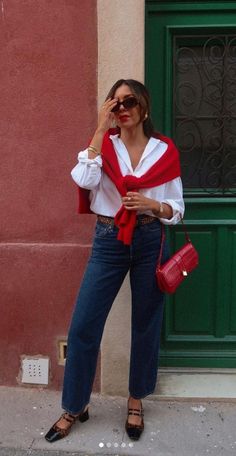 Outfit Printemps, Trend Ideas, Outfit Ideas Spring, Spring Red, Look Plus Size, Paris Outfits, Autumn Outfits, Spring Fashion Trends