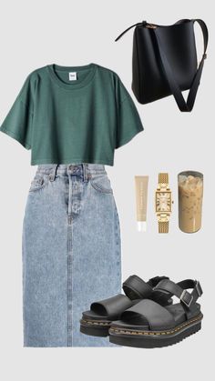 #summerbreak #ootd #apostolicfashion Modesty Outfits, Cute Modest Outfits, Casual Day Outfits, Looks Street Style, Modest Fashion Outfits, Casual Style Outfits, Looks Style