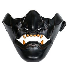 PRICES MAY VARY. Inspired: 🎭Upgraded Package, No Broken Issue🎭 samurai mask was inspired by PS 4 Game Ghost of Tsushima, the super cool mask for game lovers man collect Material: 100% Resin, Japanese prajna Gosaku samurai mask made of high-grade natural resin, non-toxic, odourless, breathable and comfortable to wear Size: One size, Japanese ninja face mask with adjustable belt, you can adjust the tightness back, fits for most adult and teens, head circumference between 21.6" - 24.4" Features: Ghost Of Tsushima Mask, Cyberpunk Glasses, Cyberpunk Accessories, Ghost Face Mask, Jin Sakai, Cyberpunk Techwear, Cosplay Helmet, Easy Cosplay, Steampunk Mask