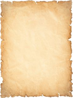 an old paper sheet with some writing on it, isolated against a white background stock photo