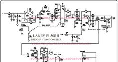 the circuit diagram for an electronic device, with two different types of components and instructions